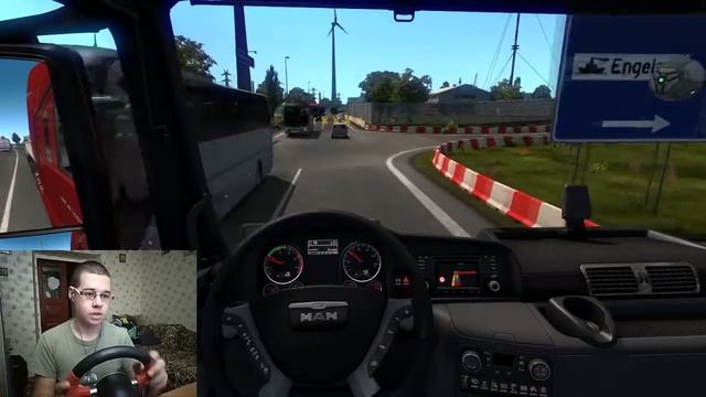Еду в Великобританию на левостороннее движение | Euro Truck Simulator 2 смотреть онлайн