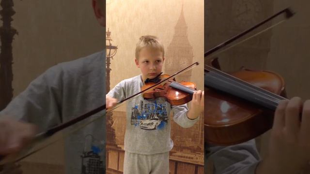 Артем игра на скрипке 03.02.2016 смотреть онлайн