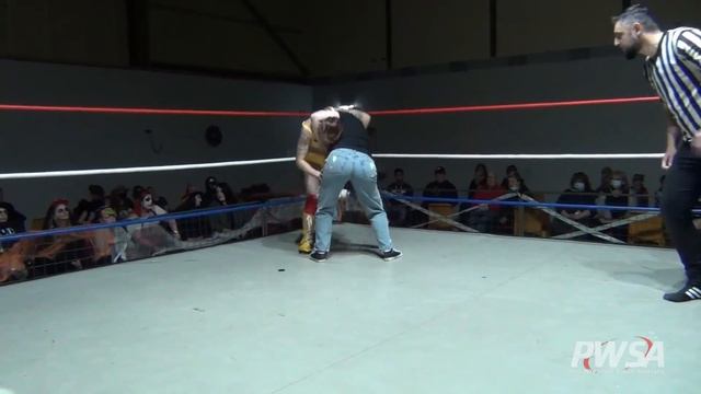 Blair Alexis & Savannah Summers VS Violet Blitz & Halo | PWSA Spooky Slam смотреть онлайн
