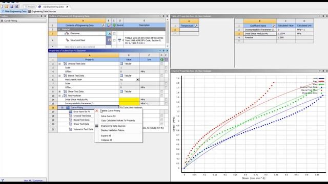 Performing Curve Fitting for Hyperelastic Models Using Ansys Mechanical — Lesson 1 смотреть онлайн