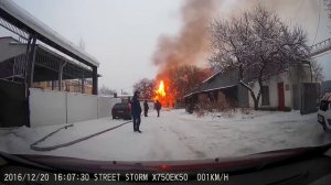 Пожар в промзоне Симферопольский рн.