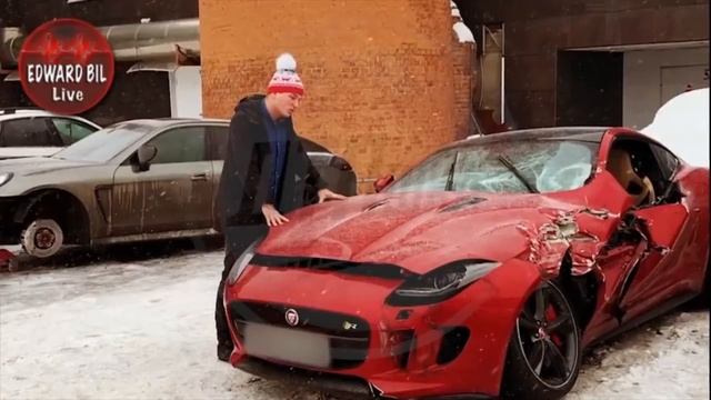 ЭДВАРД БИЛ ПОПАЛ В ДТП... РАЗБИЛ НОВУЮ АУДИ РС6 В МОСКВЕ!!! смотреть онлайн