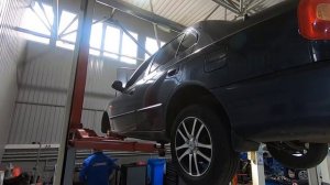 Замена сцепления и сальника коленчатого вала на автомобиле Hyundai Accent