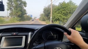 еду по городу на гибридного филдере, обо всем понемногу toyota fielder hybrid