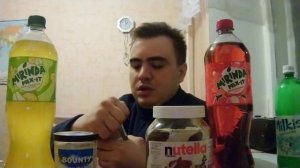 Дегустация вкусняшек: Nutella двухцветная, Twix, Bounty, Mirinda, Milkis, Pepsi ваниль
