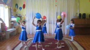 Танец радуга старшая группа МБДОУ "Детский сад "Вишенка" с. Красное"