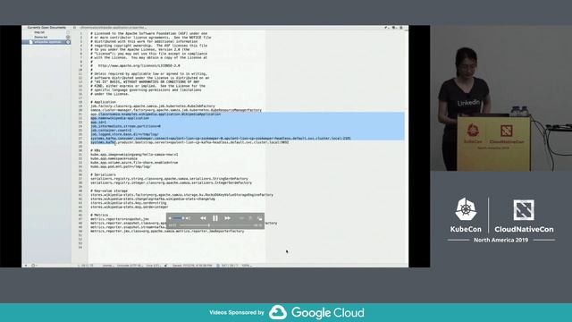 Running Apache Samza on Kubernetes - Weiqing Yang, LinkedIn Corporation смотреть онлайн