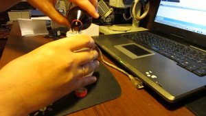 Баночка для жидкости с дозатором, 150 мл, антистатичная