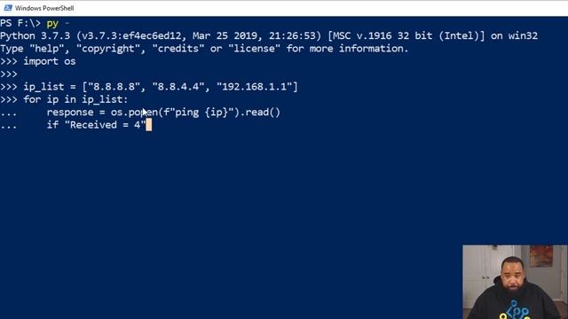 How To Create a Ping Verification Script in Python Part 1