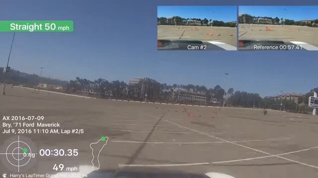 71 Maverick Autocross 7/9/16 run 2 смотреть онлайн