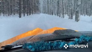 Клин отвал на Suzuki Jimmy для езды по целине или чистки снега