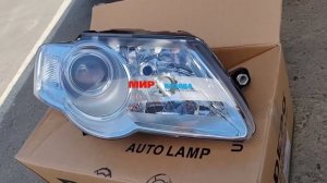 Vw Passat B6 фары depo передние новые оптика линза Фольксваген Пассат Б6 Volkswagen В6. МирКузова