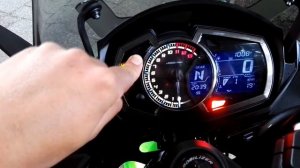 Kawasaki Z1000SX 2017 Schaltblitz