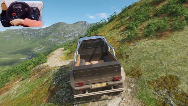 Forza Horizon 4 Mercedes G63 AMG 6x6 Offroad Extreme Hill Climb!Logitech G29 Steering Wheels Gamepl смотреть онлайн