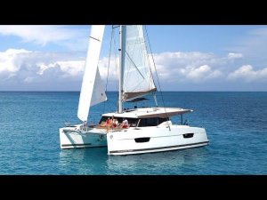Fountaine-Pajot 40. Лучший КАТАМАРАН. Обзор катамарана для Чартера. Аренда катамарана в Турции.