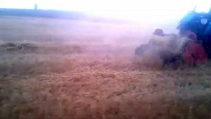 мтз 892 с мульчером для дробления соломы