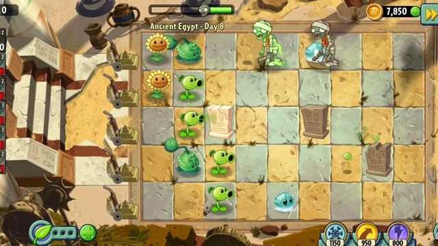 Прохождение растения против зомби 2 LVL 8 смотреть онлайн