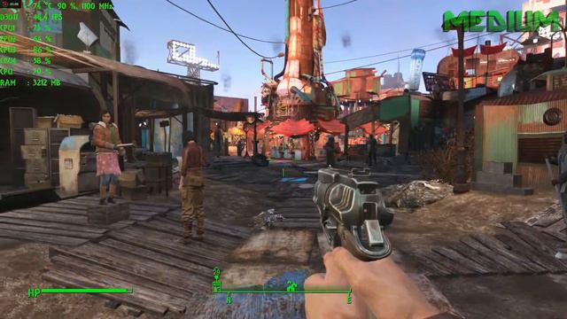 FALLOUT 4 i5 6402p - R9 270X - All Presets - Performance Test смотреть онлайн