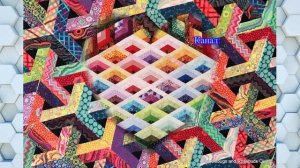 Потрясающий 3-Д Пэчворк из лоскутков - подборка работ