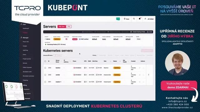 Uživatelská recenze KUBEPOINT / THE CLOUD PROVIDER / SNADNÝ DEPLOYMENT KUBERNETES CLUSTERU смотреть онлайн