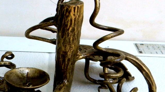 Патинирование кованых изделий , что это патинирование металла (тонирование ковки, железа черного) смотреть онлайн