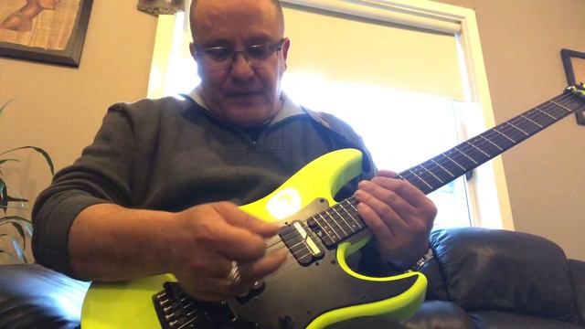 Schecter Sun Valley Super Shredder with Sustainiac pickup смотреть онлайн