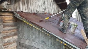 ПОЛИКРОМБЕЛ DIY: Ремонт крыши (рубероид)