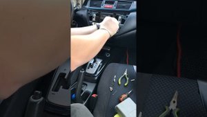 Замена ламп подсветки отопителя и прикуривателя. Часть 1.