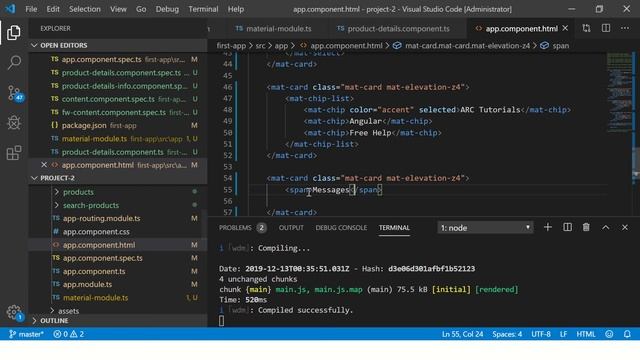 Angular Material Tutorial - Angular Mat Badge Tutorial | Angular Tutorials For Beginners