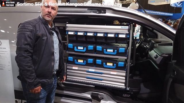 Sortimo SR5 et Renault Kangoo Sésame ouvre toi à Solutrans 2021 смотреть онлайн
