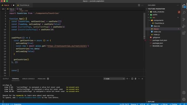 Как сделать пагинацию на React.js ?  [React Pagination]