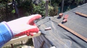 Выставляем коньковую доску