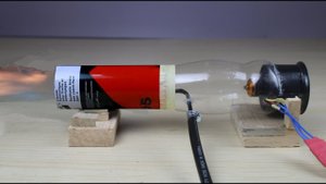 Создание электрического реактивного двигателя с использованием канального вентилятора