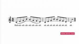 Vocal Exercise 10 - Legato-Staccato - Demonstration