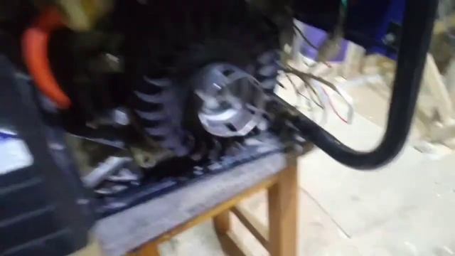 ремонт бензогенератора стук в области моховика смотреть онлайн