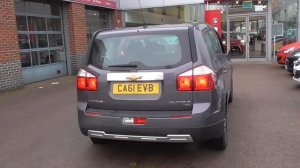 Chevrolet ORLANDO 2.0 VCDi 163 LT 5dr Auto u31131