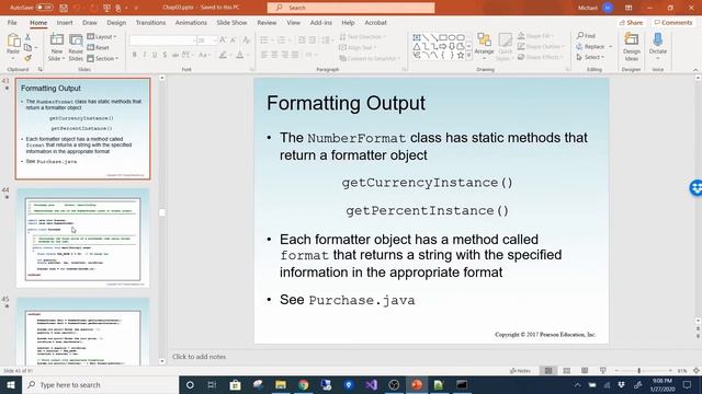 Java 2, Spring 2020 - Chapter 2 & 3 Review смотреть онлайн