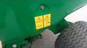 Прокрутка пресс-подборщика John Deere 864