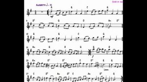 Minuet 3 in G for Violin +Backing track