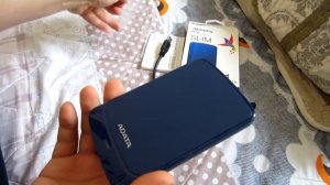 Обзор на внешний HDD ADATA HV320 1Tb.