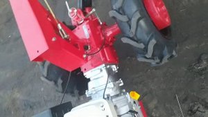 Новый мотоблок МТЗ с двигателем вейма