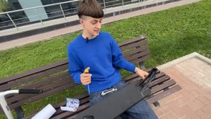 САМОКАТ НА ПРОКАЧКУ ДЛЯ СОЛЁНОГО ДИМЫ!