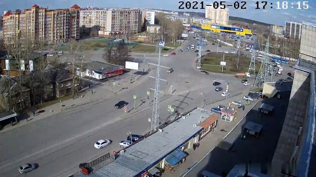 Томск вебкамера Транспортная площадь.