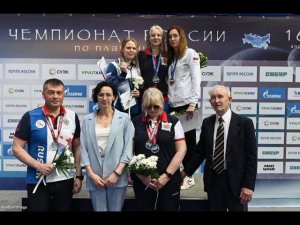 Елена Богомолова серебряный призёр чемпионата России по плаванию 2023 года на дистанции 50 м брасс