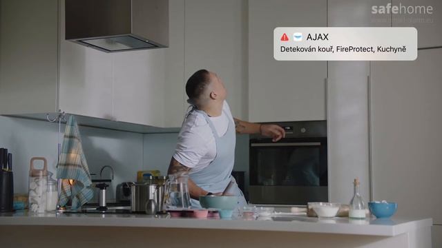 AJAX Zabezpečení Kuchyně Před Požárem (Ajax FireProtect)