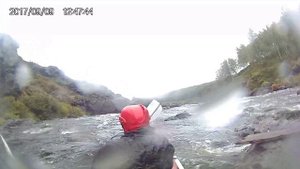 Порог Ревун на байдарке Щука