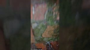 Протечка в стене...вода льёт прямо из стены дома