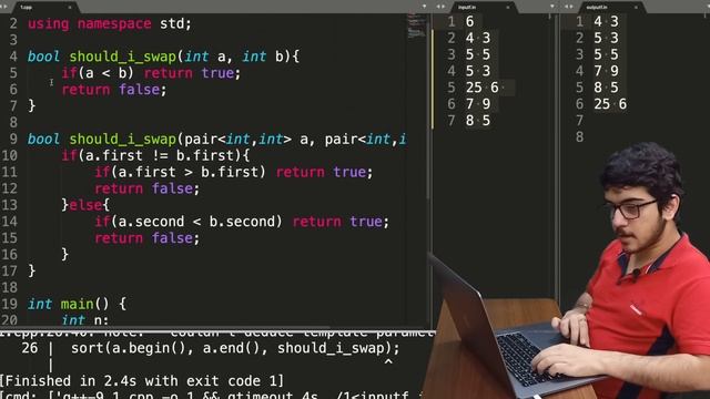 Comparator Function in depth Tutorial using C++ Sort | CP Course | EP 34