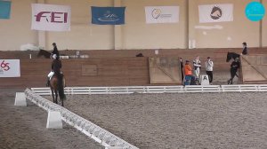 Кирьянова Олеся и Vincent Raspin, командный приз "дети"(открытый класс), Кубок РК по выездке