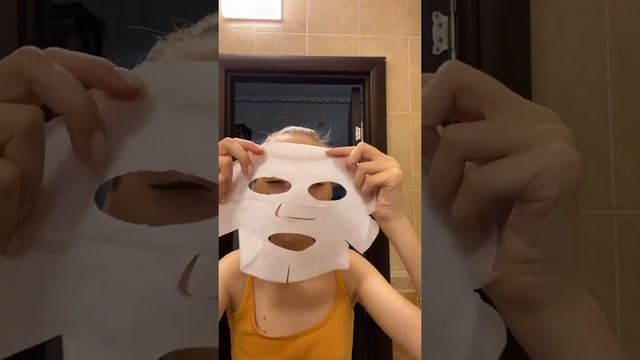 Обзор корейской маски Skin needs. Sheet face mask pearl. Жемчужная тканевая маска